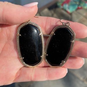 Black Danielle Kendra Scott earrings